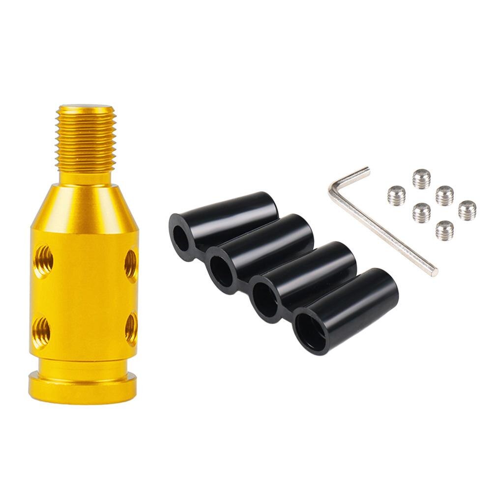 M10 x 1.5 Car Auto Universal Aluminum Gear Shift Knob Adapter Threaded Shifter Car Accessories Supplies Products