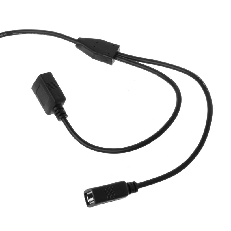 Autolader dubbele usb vrouwelijke stekker 12v to 5v 3a dc naar dc voeding converter voor dvr  e7ca