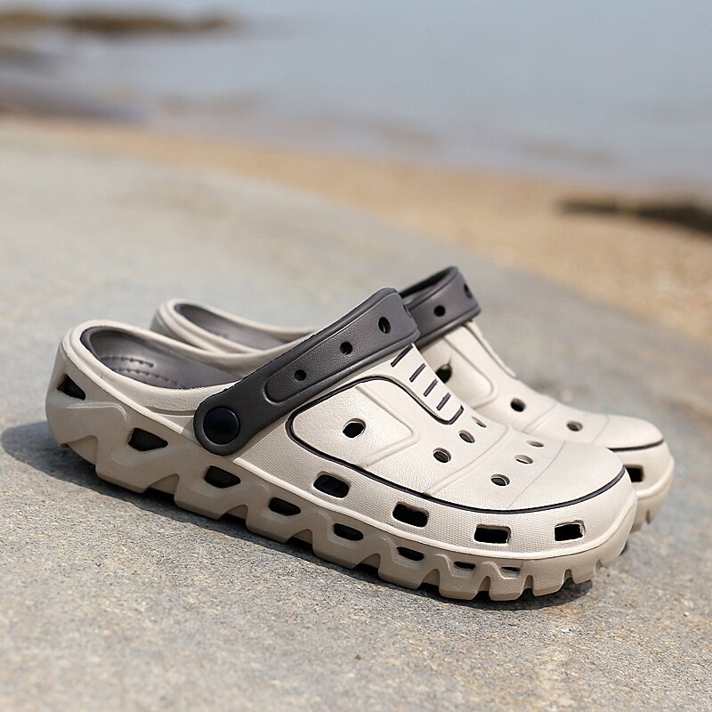 Originele Tuin Slippers Band Sneldrogend Water Schoenen Mannen Jelly Sport Zomer Strand Aqua Slipper Outdoor Sandalen Muilezels Schoenen