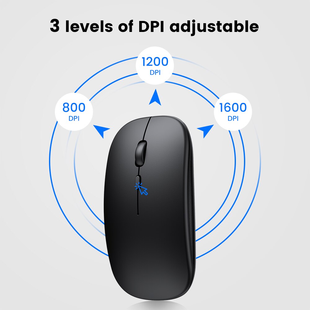 Wireless Mouse Bluetooth Mouse Computer USB Mouse Gamer Ergonomic Silent Mause Rechargeable Mice Wireless Optical For PC Laptop