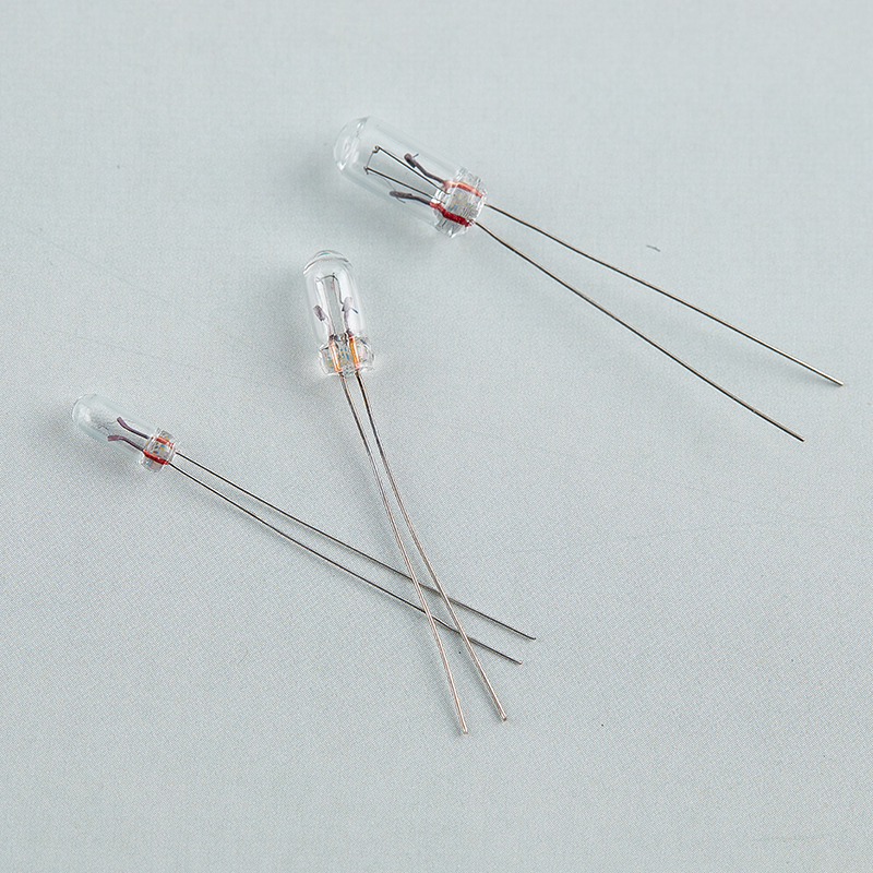Mini ampoule à filament incandescent Edison, ampoule de riz, indicateur, 3mm, 4mm, 5mm, 1.5V, 2V, 3V, 6V, 9V, 12V, 24V, 10 pièces