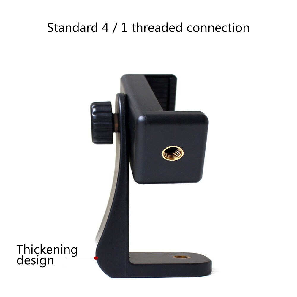 Soporte ajustable para teléfono móvil con rotación de 360 grados, montaje de escritorio para teléfono móvil con trípode, Clip para escritorio