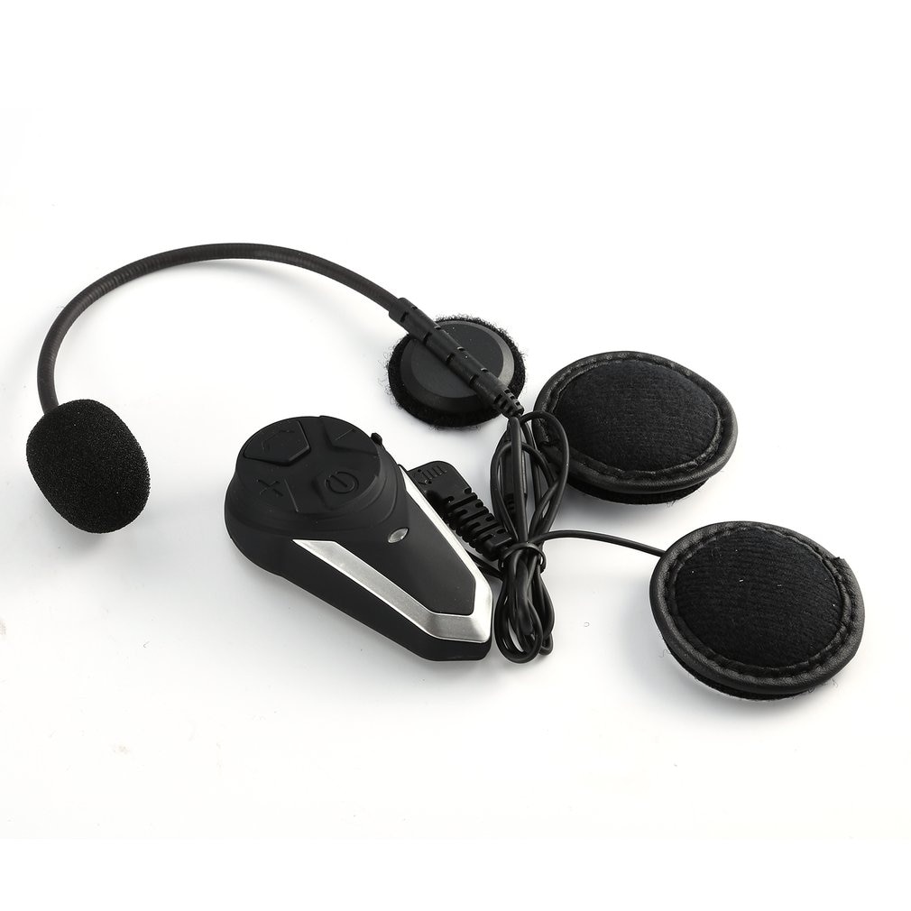 BT-S3 1000M Motorcycle Bt Interphone Motor Helm Draadloze Bluetooth Intercom Fm Headset Draagbare Mini Interphone