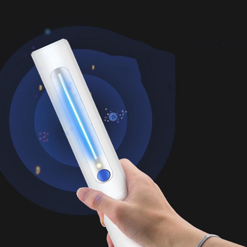 USB Portable UV Light Sterilizer uvc Lamp Sanitizer LED Disinfection Stick Ultraviolet Lamp Bactericidal Stick Germicidal Lamp