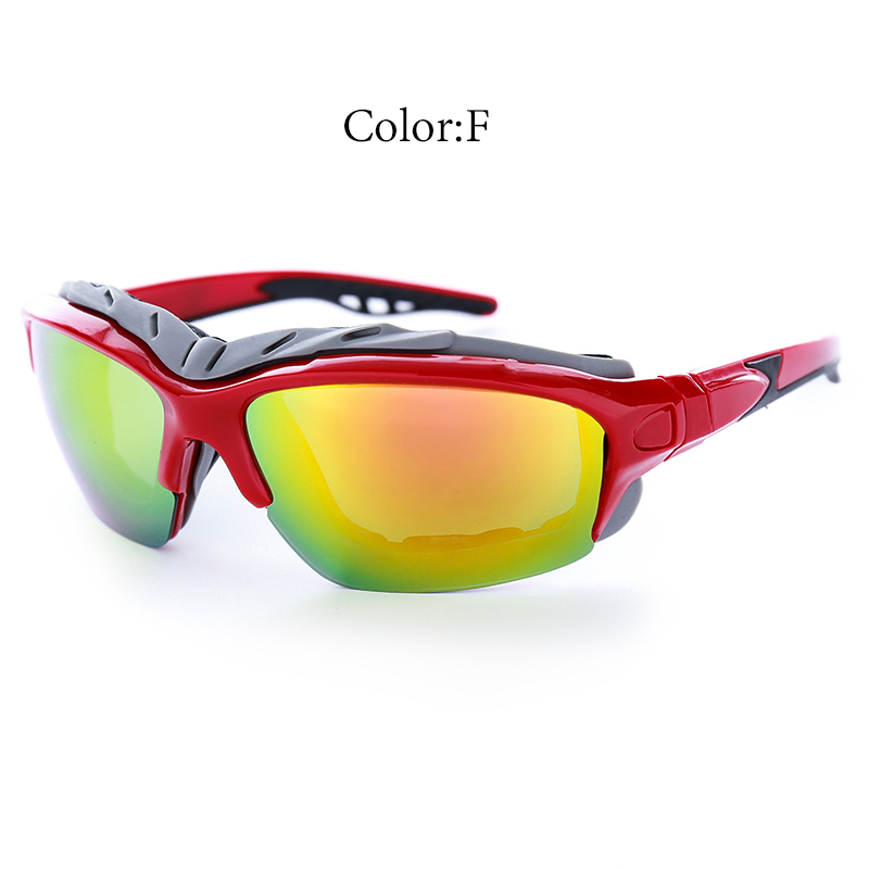 Roidismtor UV400 Fietsen Eyewear Gradiënt Outdoor Sport Mountainbike Fiets Bril 6 Kleuren Fietsen Bril Winddicht Googles: U-6