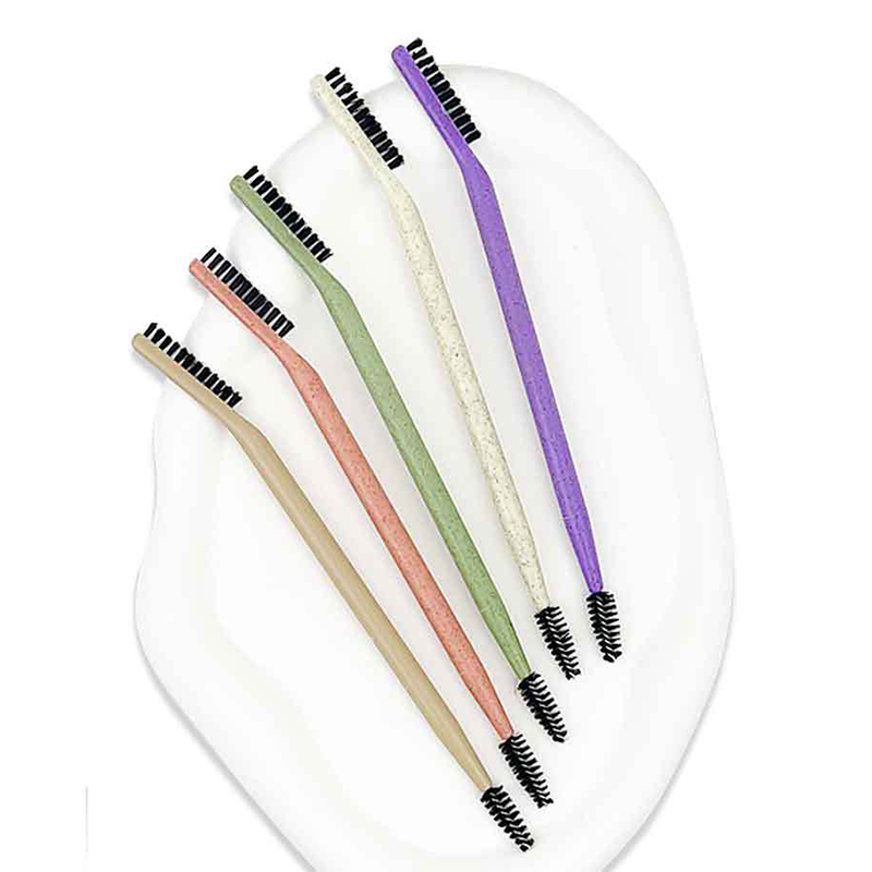 Cepillo de doble punta para cejas, 1 piezas, brochas de maquillaje de belleza, aplicador de pestañas, herramienta de maquillaje