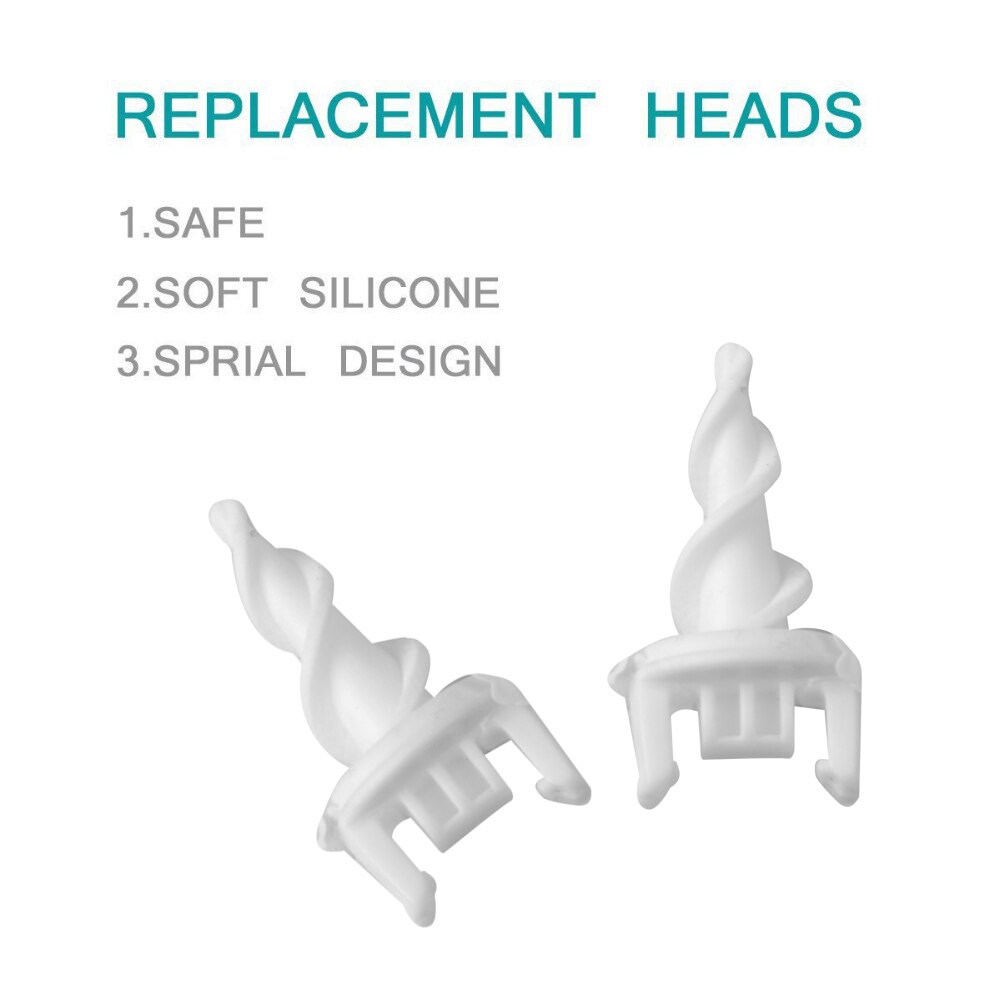 16 końcówek robić usuwania wosku z uszu łopatka robić uszu zestaw narzędzi robić czyszczenia uszu miękka spirala jednorazowe czyszczenie uszu