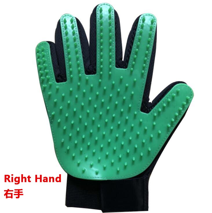 Gant pour chats chat toilettage Silicone brosse pour chien gant chat toilettage gant Massage chat chien nettoyage gants efficaces: 2