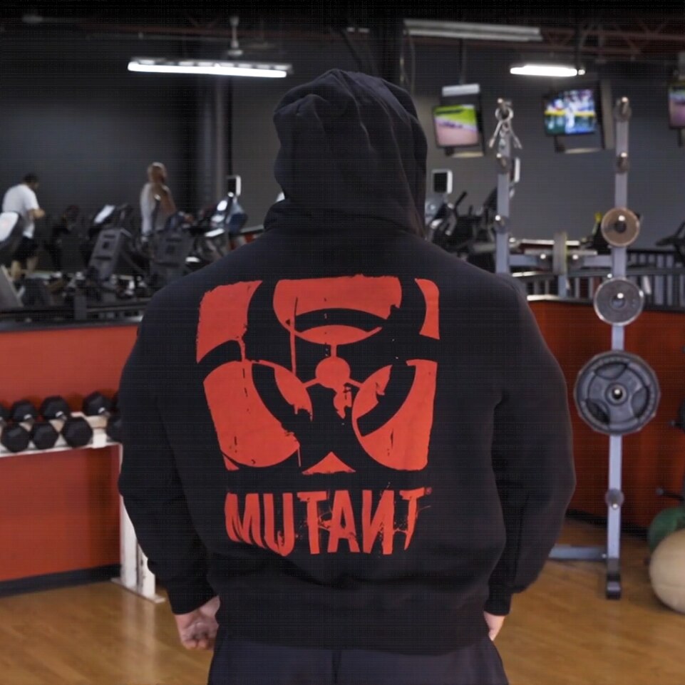 Mutant mannen Winter Wol Losse jas Singlets Sweatshirts Heren Fleece Hoodies Stringer Bodybuilding Fitness Shirts Geschikt