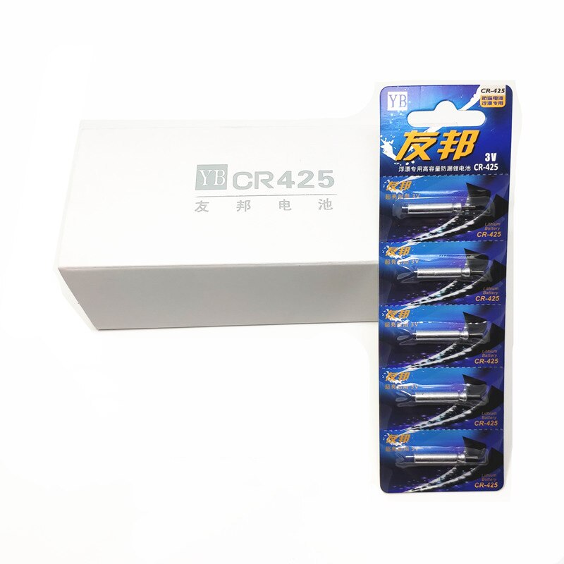 100pcs/lot LED Batteries CR425 CR435 CR311 CR322 Light Stick / Luminous Float Battery 3V Night Fishing Accessories Pin Cell J349: other cr425