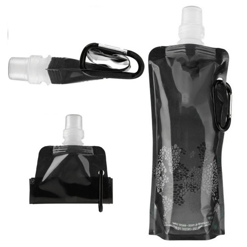 Draagbare Flexibele Opvouwbare Water Bag Outdoor Wandelen Camping Zachte Fles Sport Fles Levert