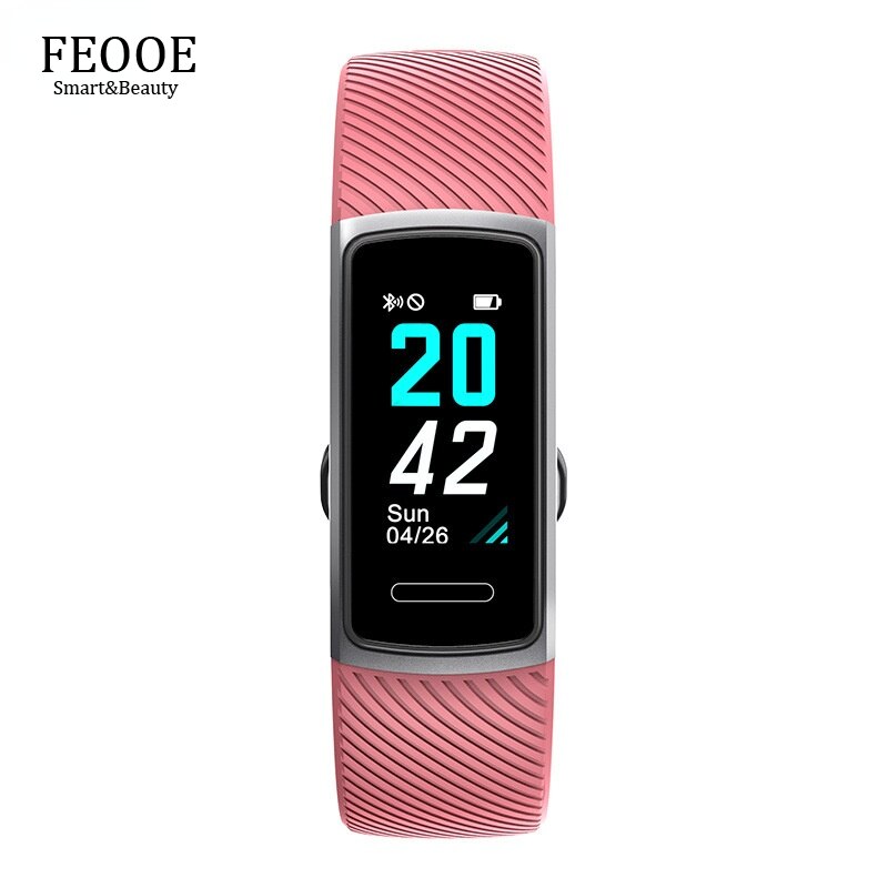 FEOOE Smart Bracelet Step Counting Information Reminds Bluetooth Male and Female Couples To Wear A Smart GT
