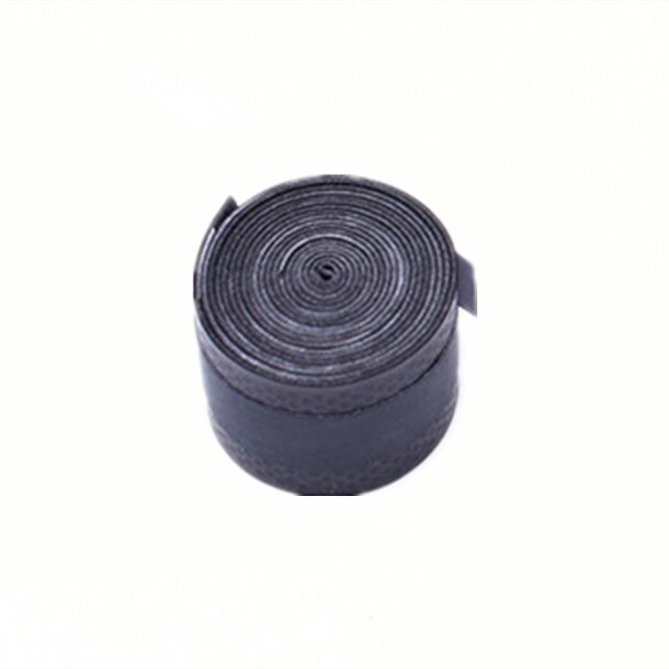 1/3PCs Tennis Clap Rubber Badminton Racket Grip Handle Rubber Non-slip Sweat-absorbent with Racket Grip Handle Winding Tape: Black