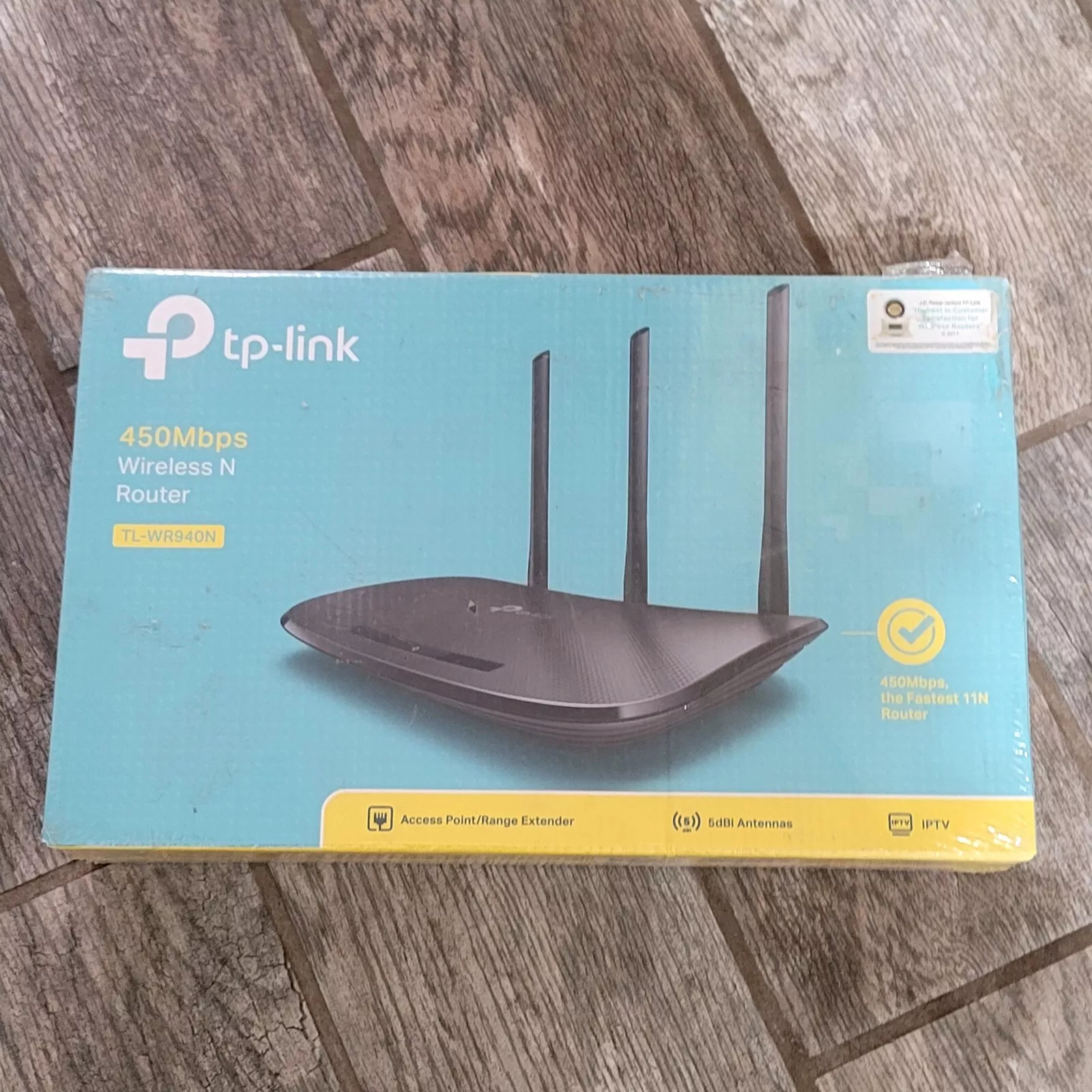 TP-LINK 450Mbps Wireless N Router TL-WR940N English Version with 3 Antennas Router Modem Wifi