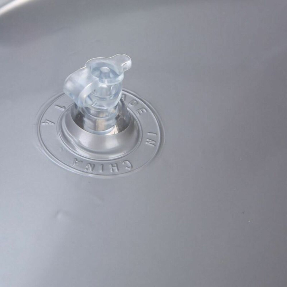 PVC Plastic Inflatable Male Torso Model Form Half Man Body Mannequin Model Silver Shop Clothing Display Props