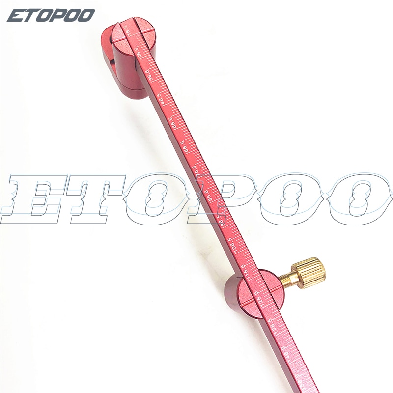 Drawing Circle Arc Ruler Woodworking Scriber Line Marking Gauge 360 Degree Round Line Woodworking Carpenter Tools Set