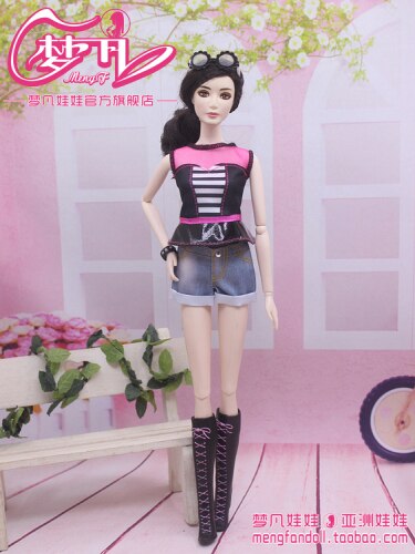 30cm Doll Dress Clothes suit for licca For ob24 ob27 Doll for Mengfan Doll Accessories Baby Toys Best Girl': Clear