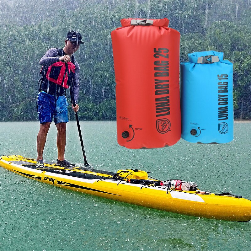Jr gear udendørs sports vandtæt taske vandtæt taske opbevaringspose backable river rafting rygsæk