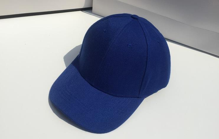 Sommer cap sport fritid baseball skygge: Blå