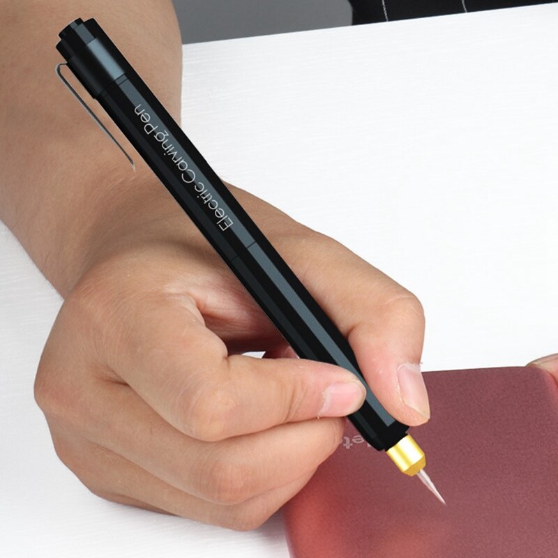 Portable Mini Cordless Electric Engraving Pen Rechargeable Engraver Engraving Machine Carving Tool for Wood Metal Stone