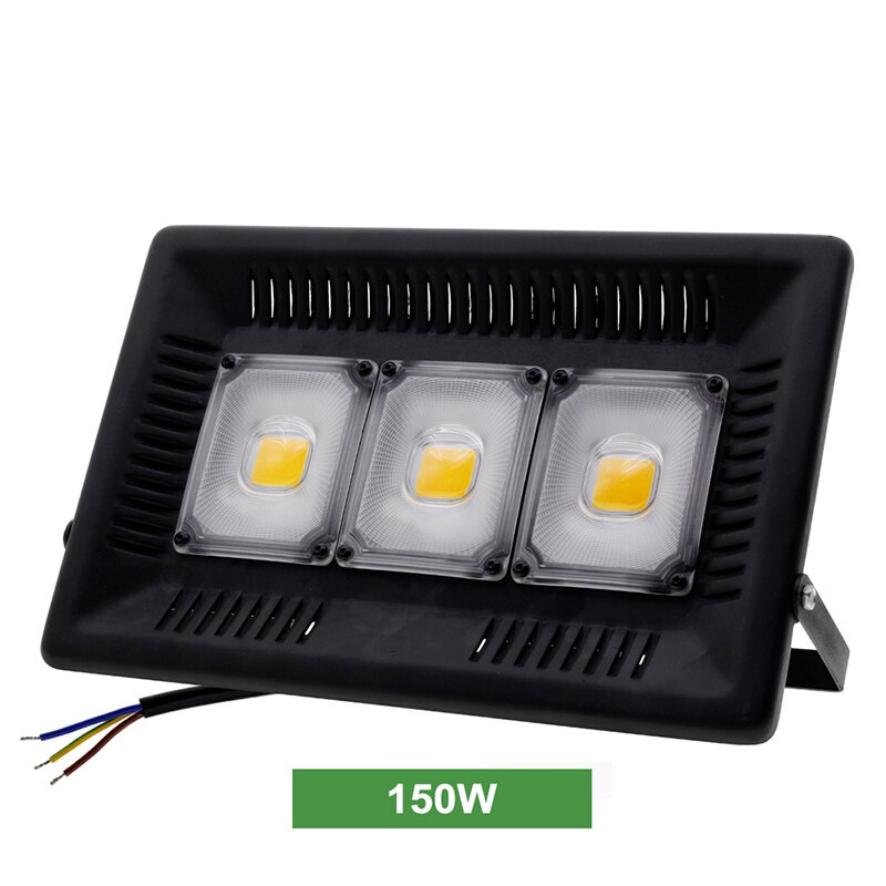 LED Landscape Light 30W 50W 100W 150W 220V COB Floodlight Outdoor Wall Spotlight Waterproof Flood Light For Park Street Lighting: 150W / White Light