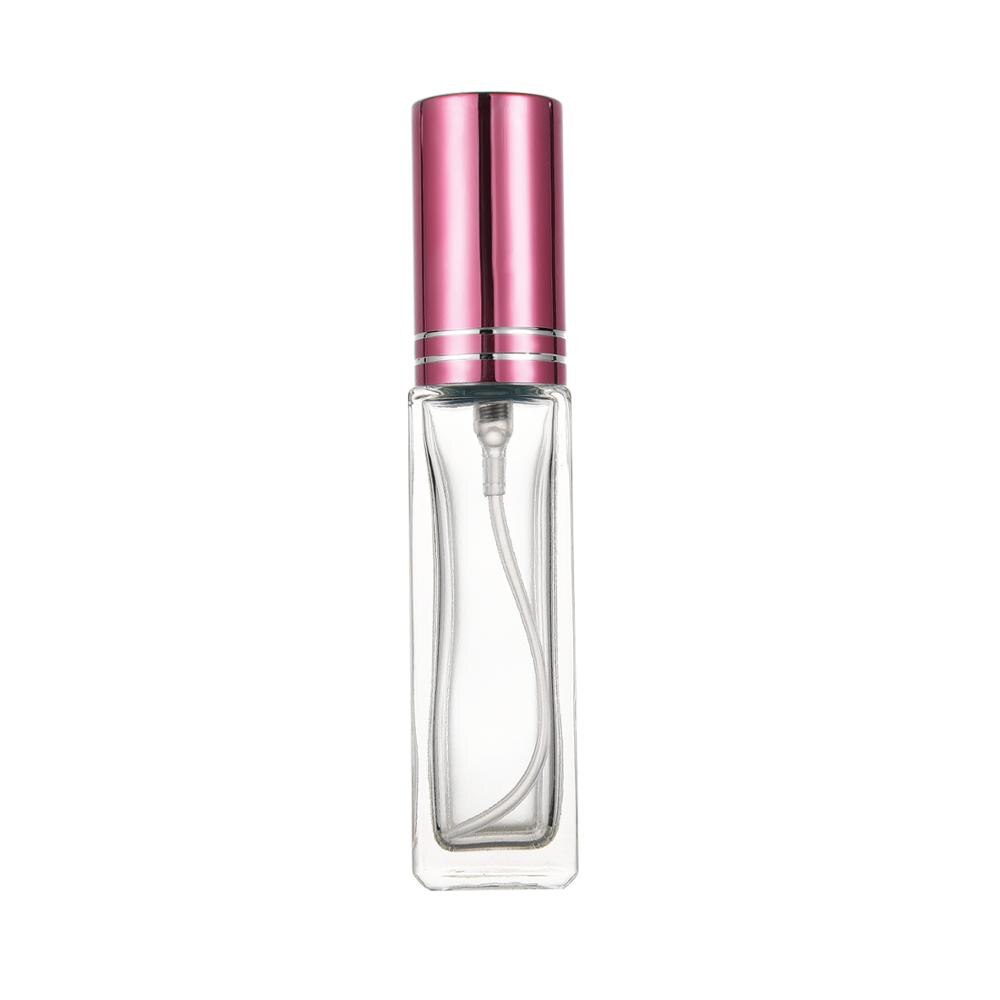 5ml 10ml parfume underflaske parfume tom flaske bærbar high-end lille glas sprayflaske high-end lille prøve parfumeflaske: 5ml lyserøde