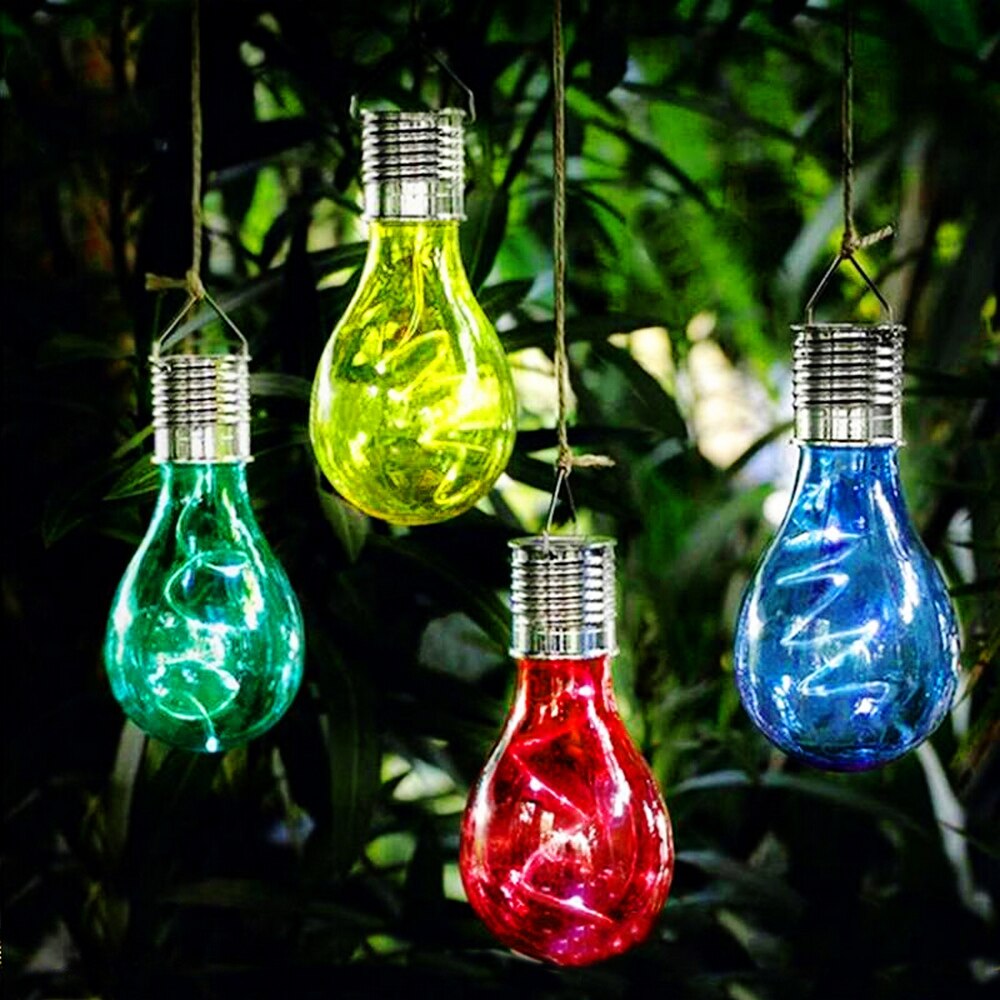 Solar Lamp Waterdichte Led Zonne-verlichting Buiten Hangings Solar Lamp Tuin Kerstboom Binnenplaats Decoratie Fairy Light