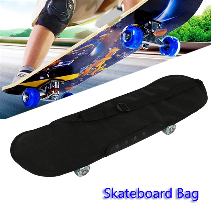 Hållbar bekväm bärbar skateboard ryggsäck lock longboard bär ryggsäck skateboard väska sport resväska väska