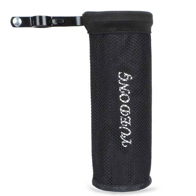 Draagbare Verstelbare Drumsticks Zak Drum Stok Houder Met Klem Accessoires Pouch Waterdichte Drumsticks Opbergtas W/Riem: Black