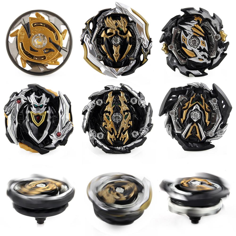 Mksafn Bayblade Burst Gold Metal Spinning Top Toys Black Golden Starter Gyroscope Arena Toy Bays Bable Bables Boy Christmas