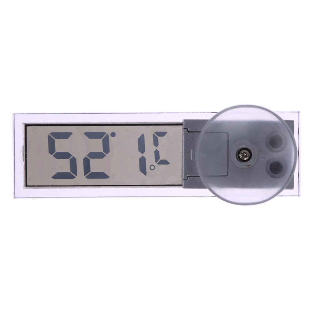 Termómetro Digital con ventana de grados centígrados grados para coche, modelo LCD, modelo Osculum