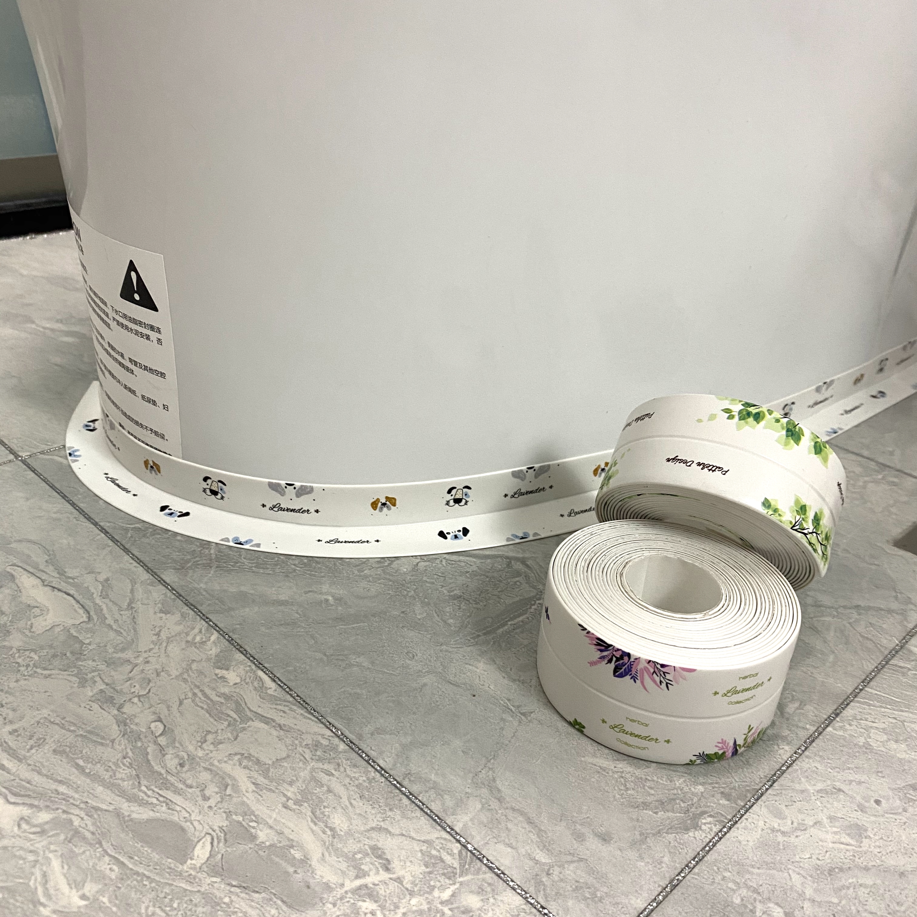 38Mm * 1.5M Aanrecht Waterdichte Sticker Meeldauw-Proof Badkamer Afdichtingstape Kachel Kloof Zelfklevende papier Aanrecht Kloof Strip