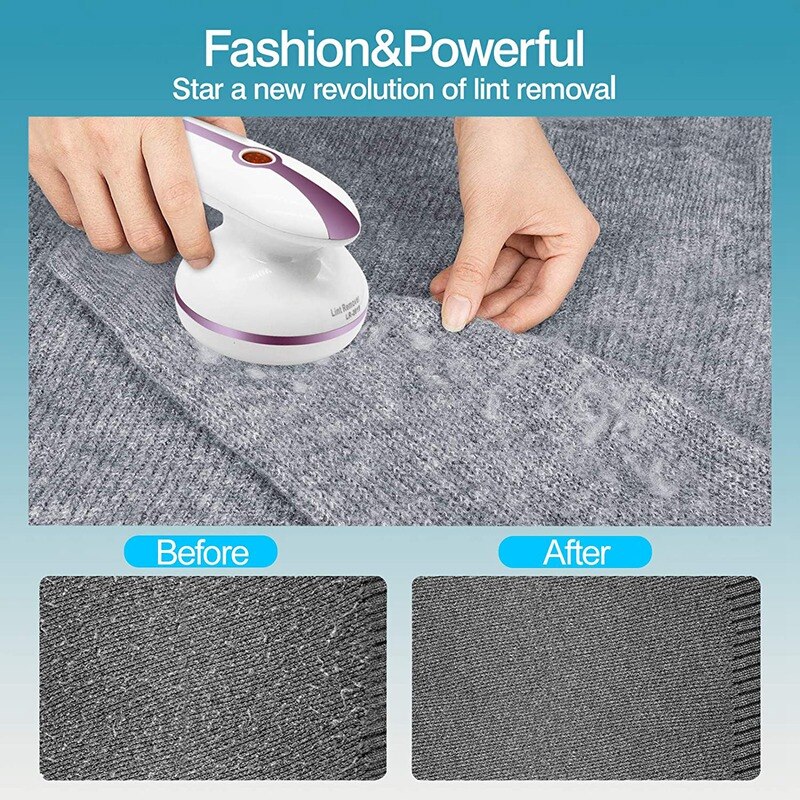 Elektrisk tøj barbermaskine, usb genoplade møbler polstring sofa seng fuzz pille barbermaskine fnugfjerner