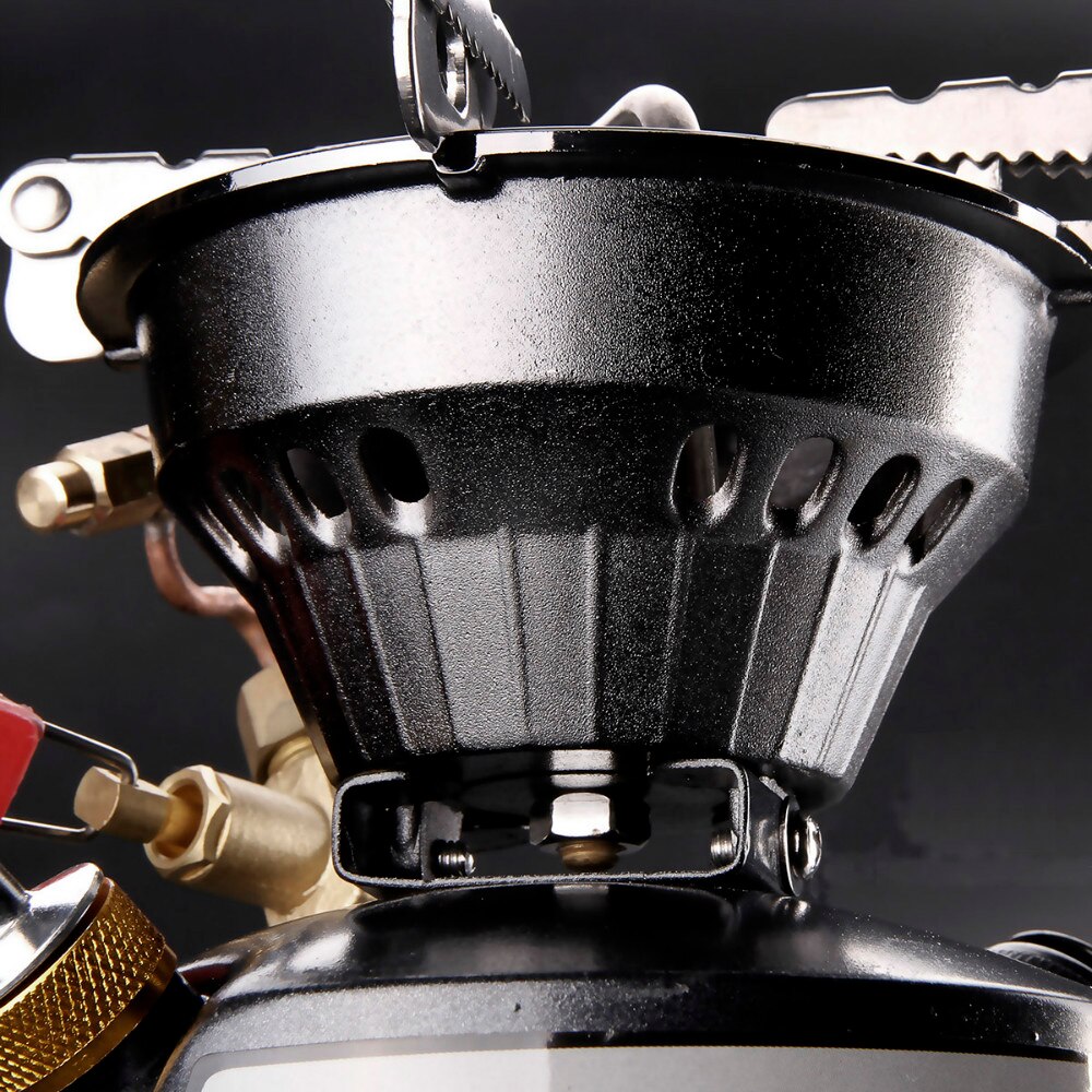 Quemadores de aceite para cocina de queroseno de gasolina portátiles, Mini estufa de Camping de combustible líquido para exteriores