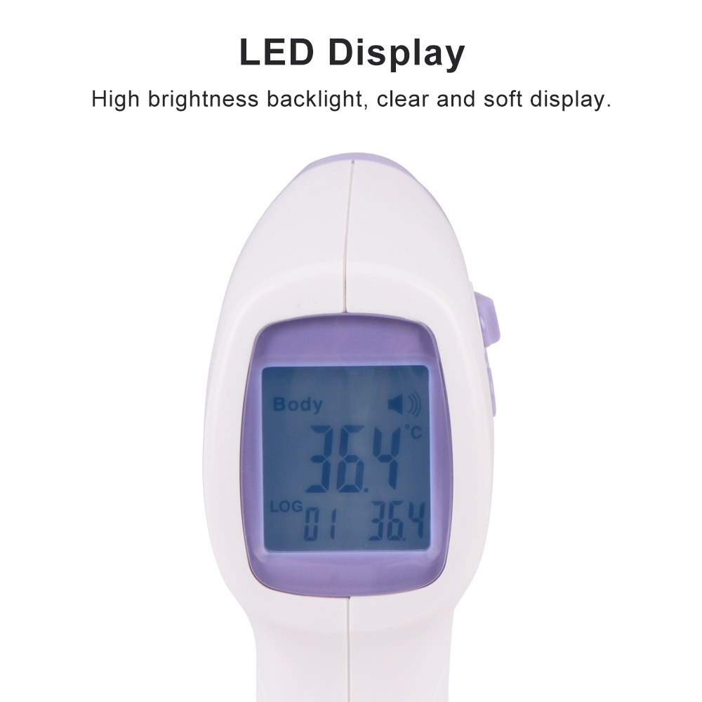 Digital LCD Temperature Indoor Room Meter Thermometer Hygrometer Sensor Humidity Thermometer Gun Infrared Digital Termometro