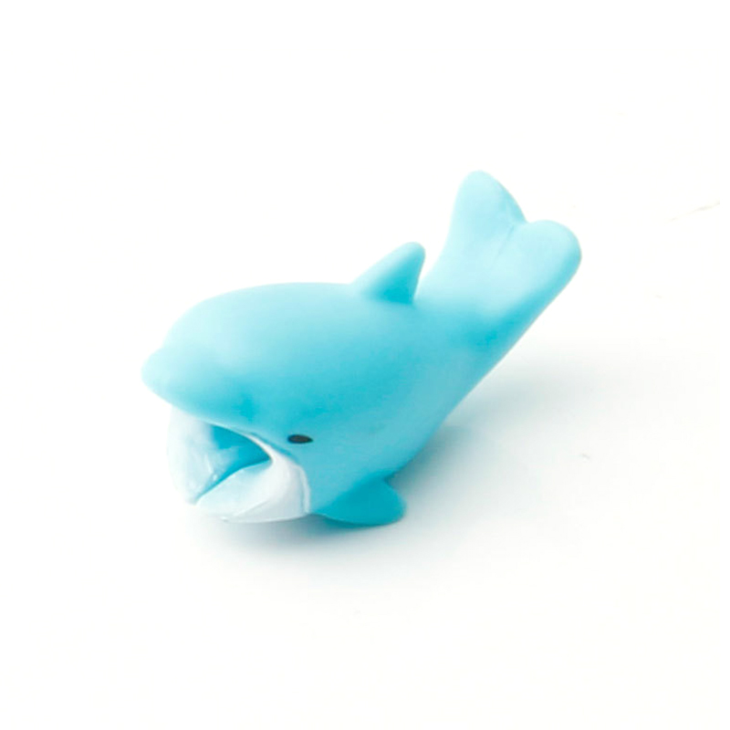 Adorable Animal USB Cable Cover For IPhone/Android/iPad Charger Organizer Wire Bite Protector Winder Earphone Cable Tool: 12