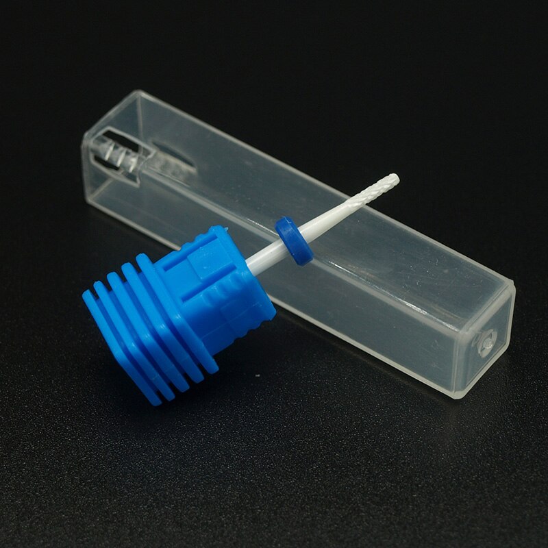 1-Blue cuticle bit nail drill bit art salon electric drill manicure machine accessories for nail extension and cuticle care