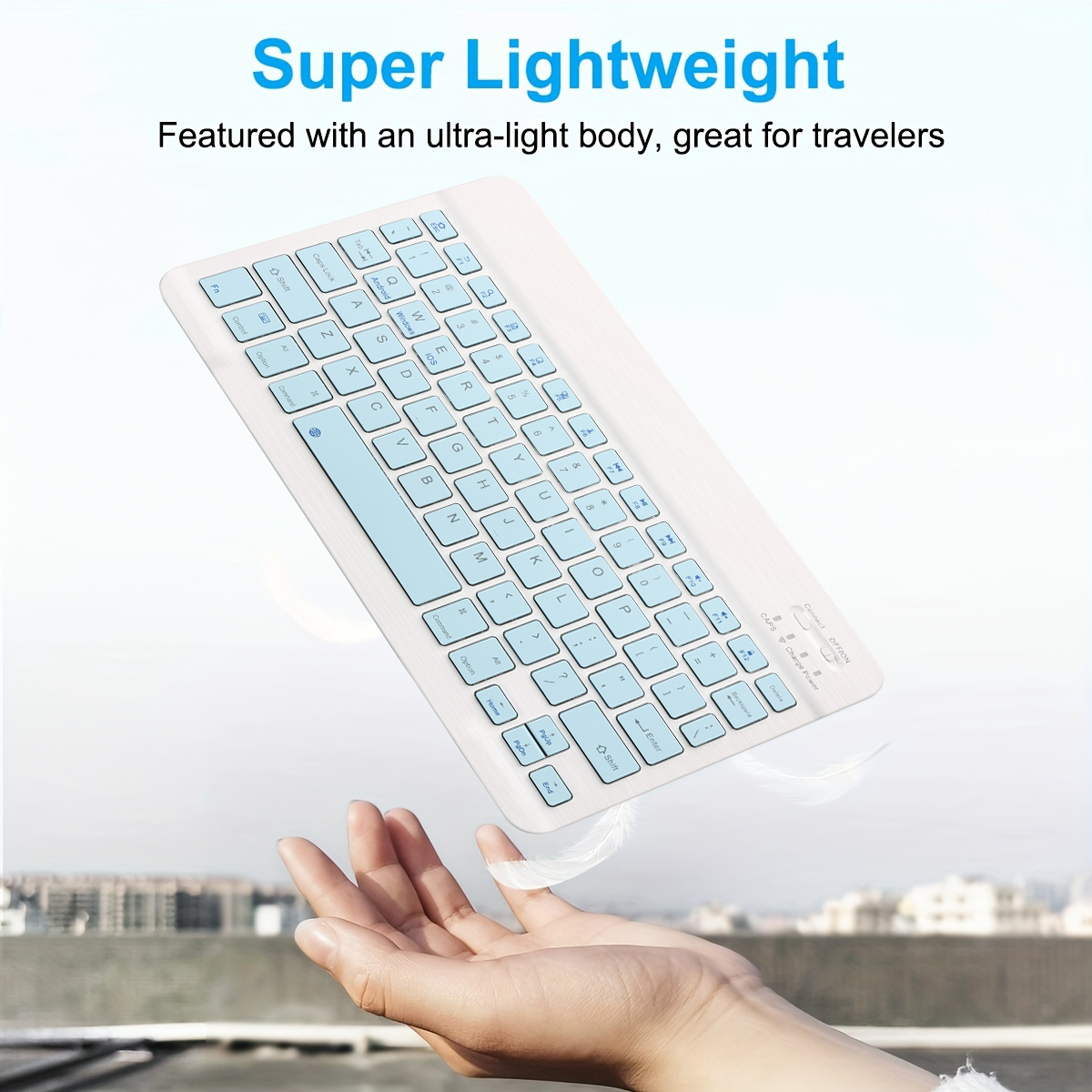 Bluetooth-kompatibel Tastatur und Maus Für iPad Xiaomi Tablet Mini Drahtlose Wiederaufladbare Tastatur Für Android IOS Windows