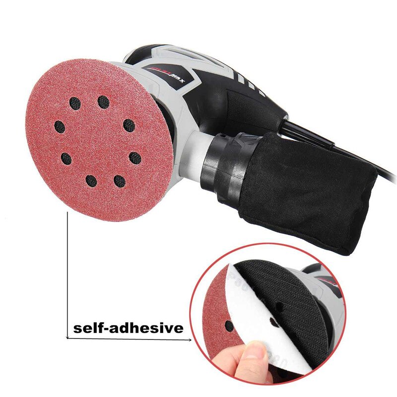 250W Electric Wood Sander Furniture Metal Polisher Sander Paint Grinder DIY Power Tools Buffer Grinding Machine Woodworking Tool