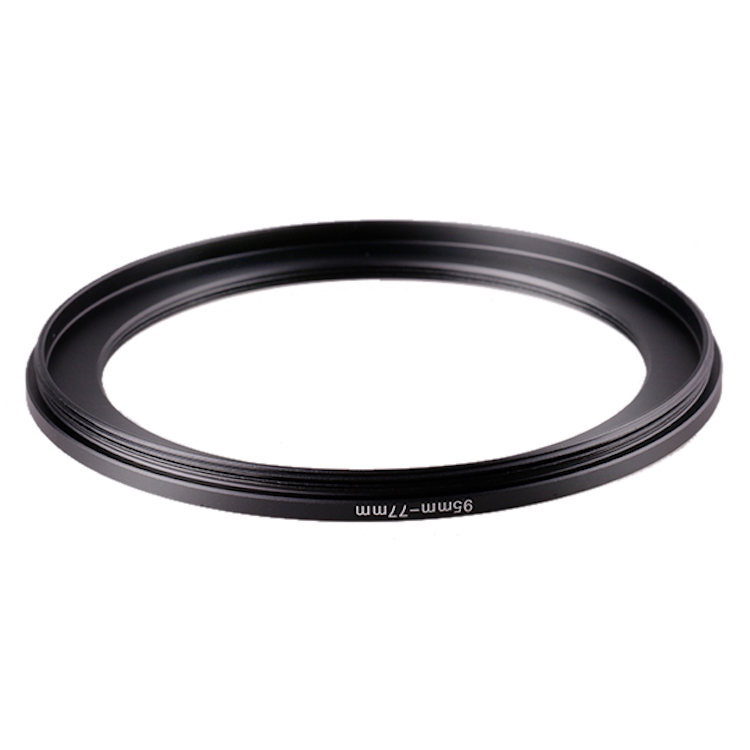 95Mm-77Mm 95-77Mm 95 Te 77 Step Down Ring Filter Adapter Black