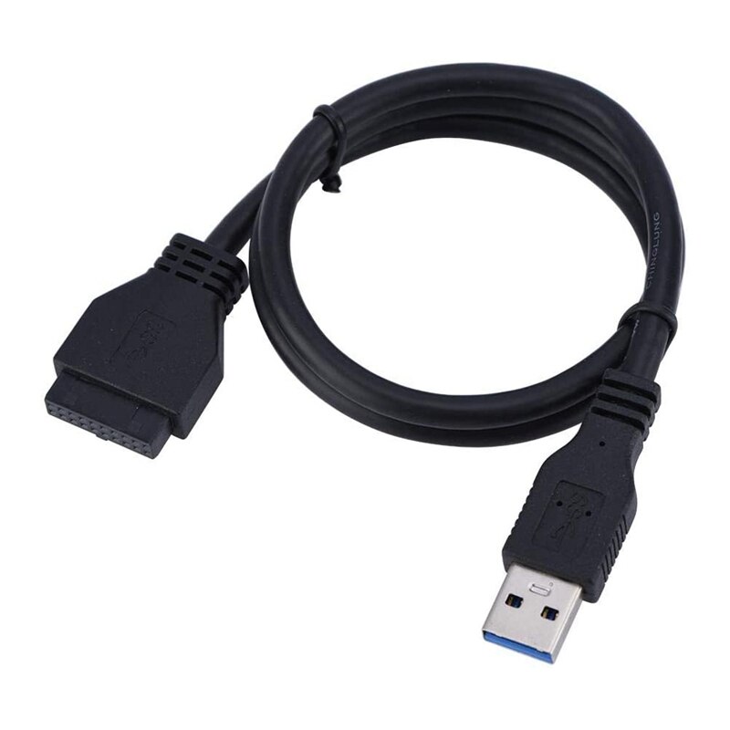 Mool usb 3.0 floppy frontpaneel 4- -poorts frontpaneel voor 3.5 inch floppy bay 19- pins  to 4- poorts usb 3.0 hub uitbreidingskaart