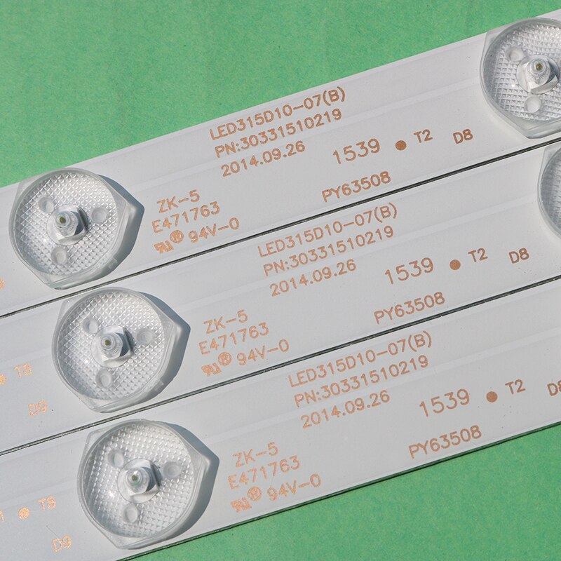 original for Haier LE32B310G Lamp led strip LED315D10-07 (B) 30331510219 a set of 3 high brightness led lighting