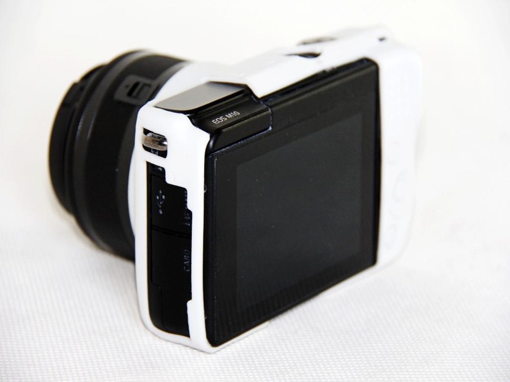 Funda de cámara de silicona para Canon EOS M10/EOS M100 la más nueva cubierta protectora 1pc