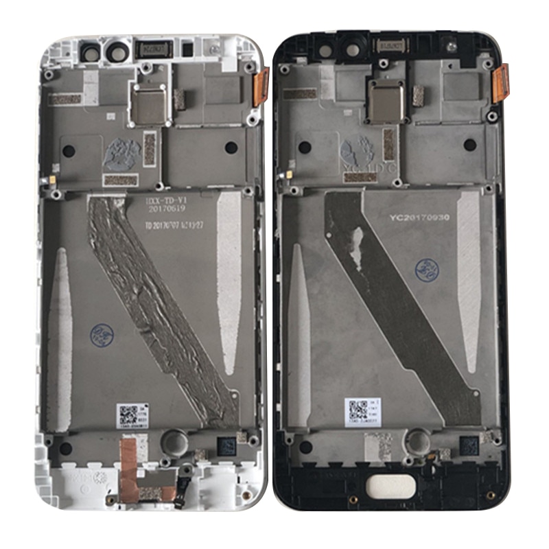 5.5 "Originele Amoled M & Sen Voor Asus Zenfone 4 Selfie Pro ZD552KL Lcd-scherm Frame + Touch panel Digitizer Voor Asus ZD552KL