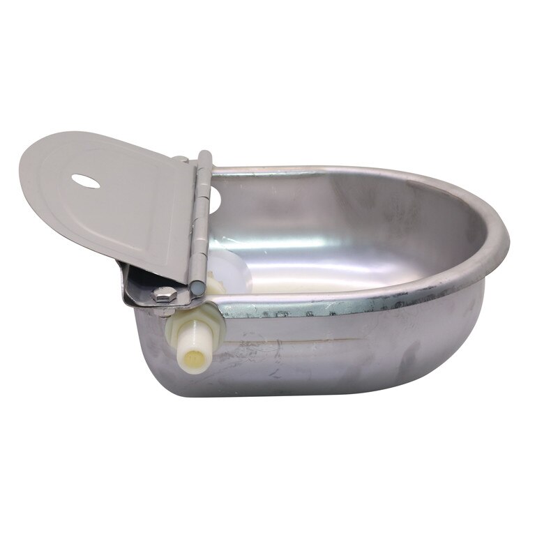 Dog Sheep Pig Livestock Cattle Horse Drinker Bowl Automatic Waterer Float Outlet Farm Animal Stainless Steel Drinking Fountain