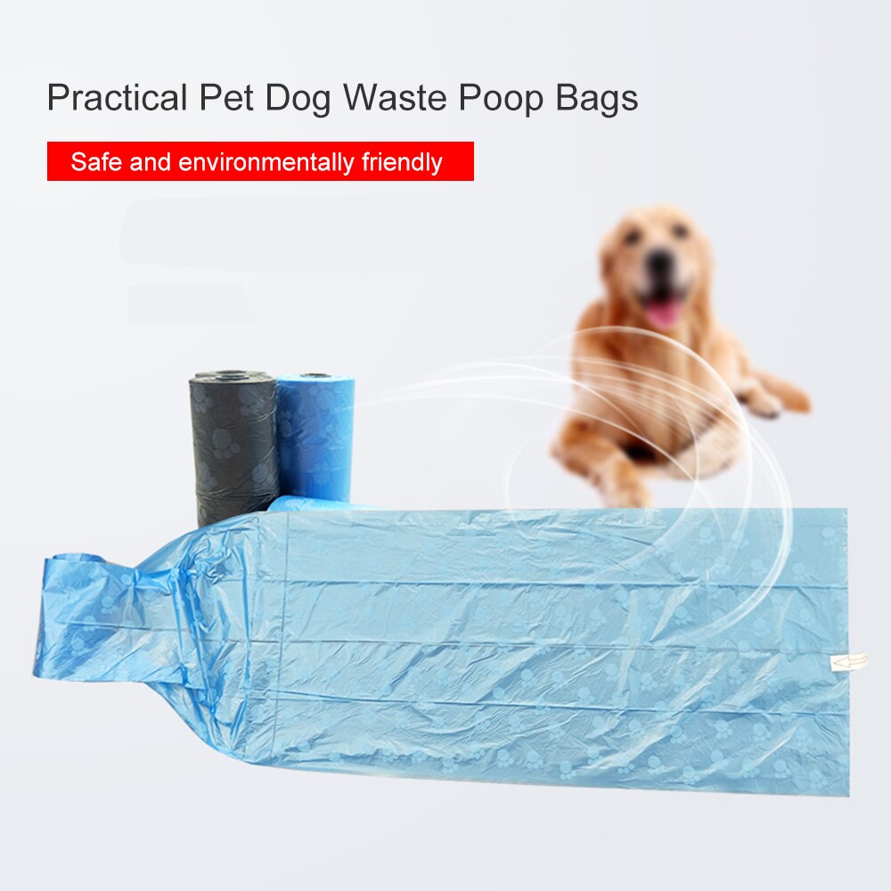 Pets Dogs Poop Bags Dispenser Collector Scoop Holder Puppy Cats Pooper Garbage Bags Small Rolls Outdoor Clean Pets Waste Bag