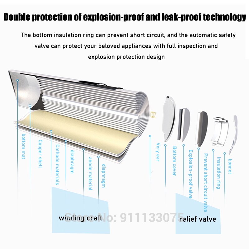 Energizer Original 1.2V AA Rechargeable Batteries 2450mAh Ni-MH AA Battery for camera Anti-dropping toy car