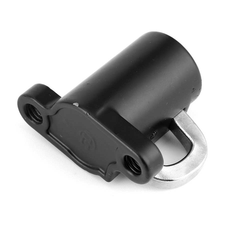 Universele Helm Lock Hanger Haak Kit Met 2 Sleutels Voor Motorrijwiel Bike