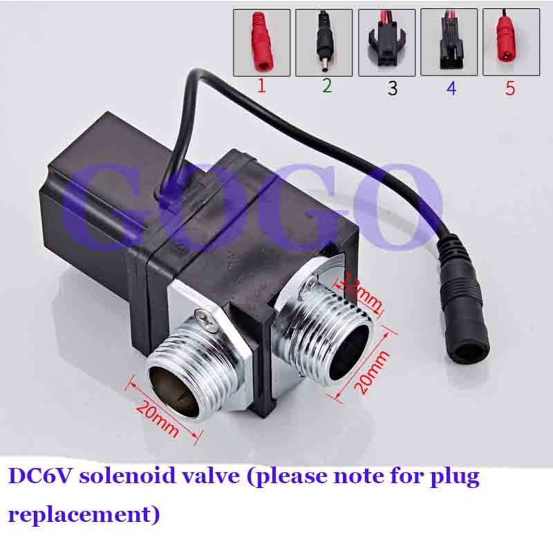 6V concealed urinal sensor, flush valve, faucet solenoid valve, urinal, urinal flusher accessories: 13