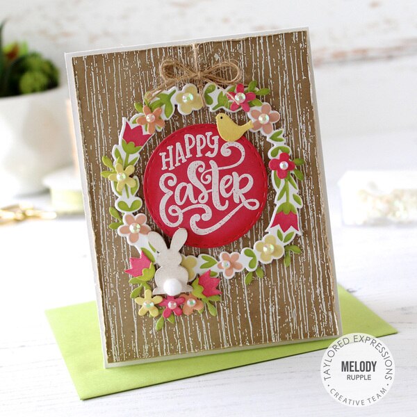 Easter Bunny Garland Metal Cutting Die Scrapbook Embossed Paper Card Album Craft Template Cut Die Stencils for 2022